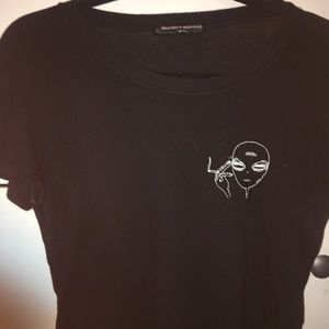 Brandy Melville Alien T shirt
